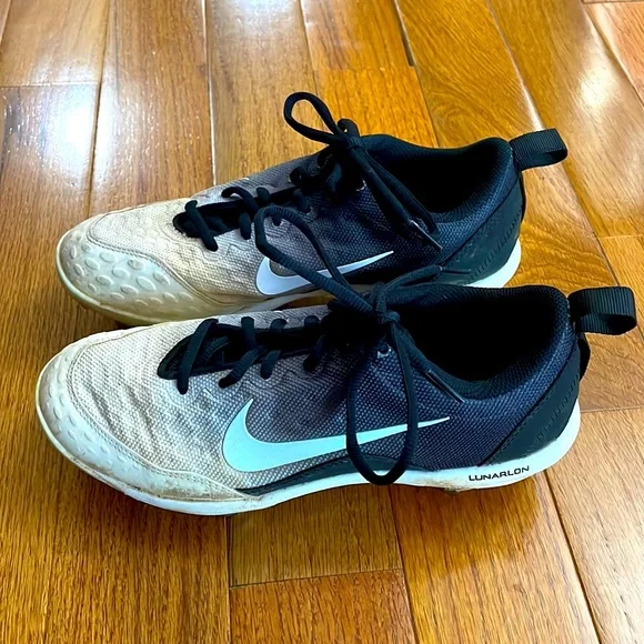 Nike Men’s Lunarlon Hyperdiamond Baseball Cleats - Size 7.5 - Picture 1 of 5